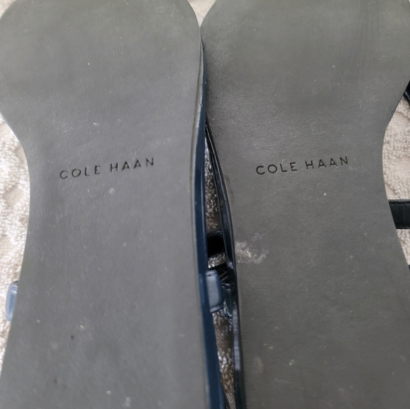 Cole Hahn Blue sandals Sz 9 B - Picture 6 of 8